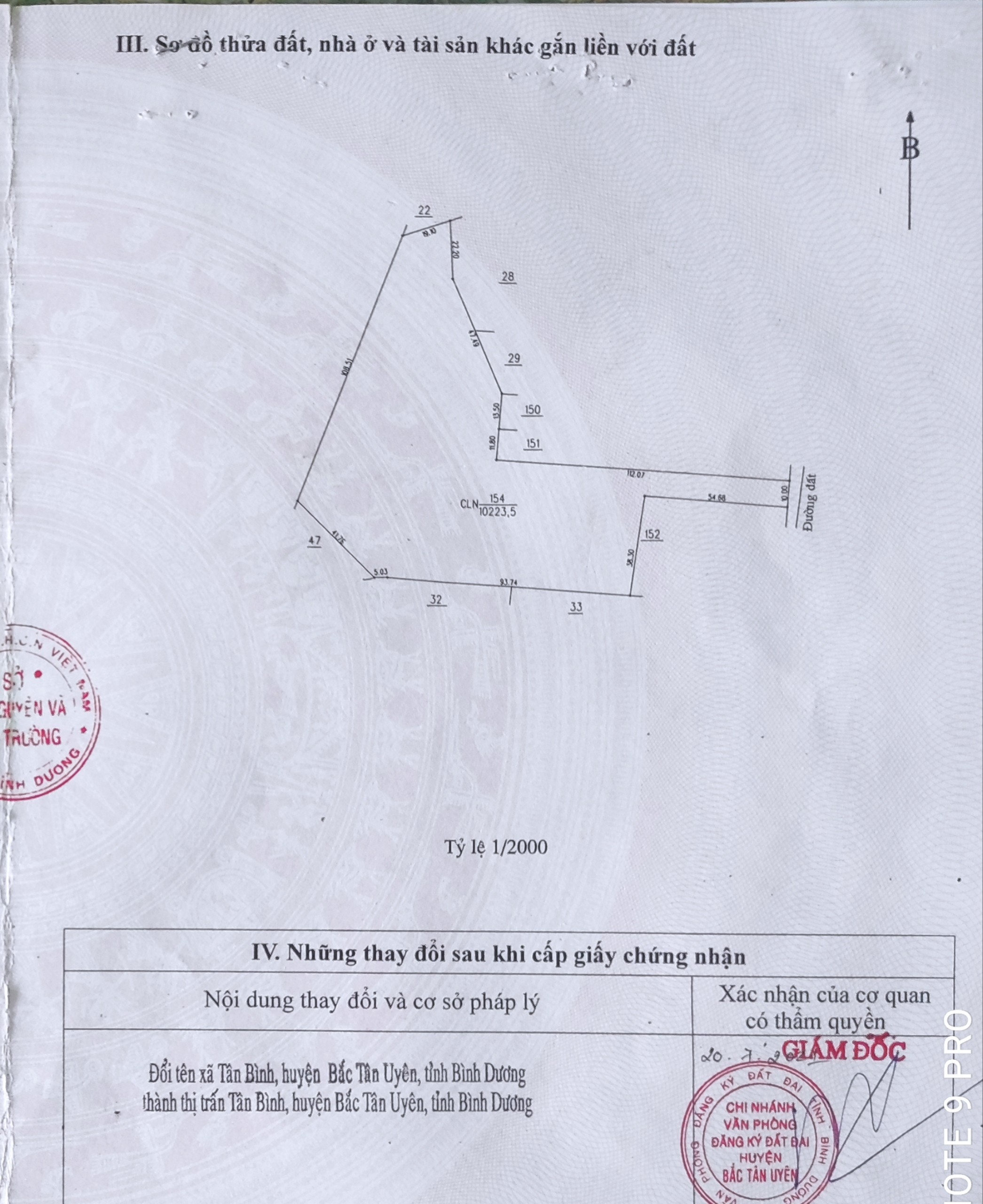 Đất vườn Tân Uyên Bình Dương siêu đẹp mặt tiền ĐT.742