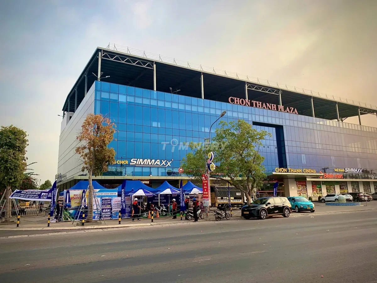 Bán đất Minh Thành Chơn Thành, 3000m2 thổ cư, mặt tiền chợ, sổ hồng riêng